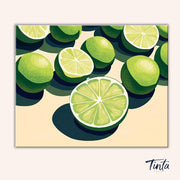 Zesty Lime Rhythm paint by numbers kit