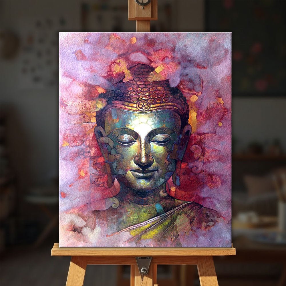Buddha paint by numbers kit
