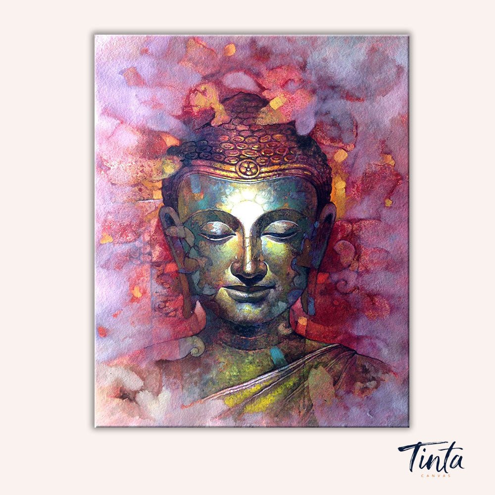 Buddha paint by numbers kit
