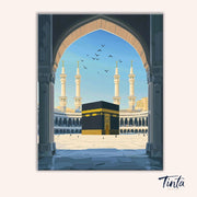 Magnificent Kaaba paint by numbers kit