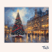 Christmas Square paint by numbers kit