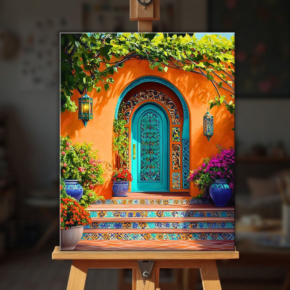 Moroccan Splendor paint by numbers kit