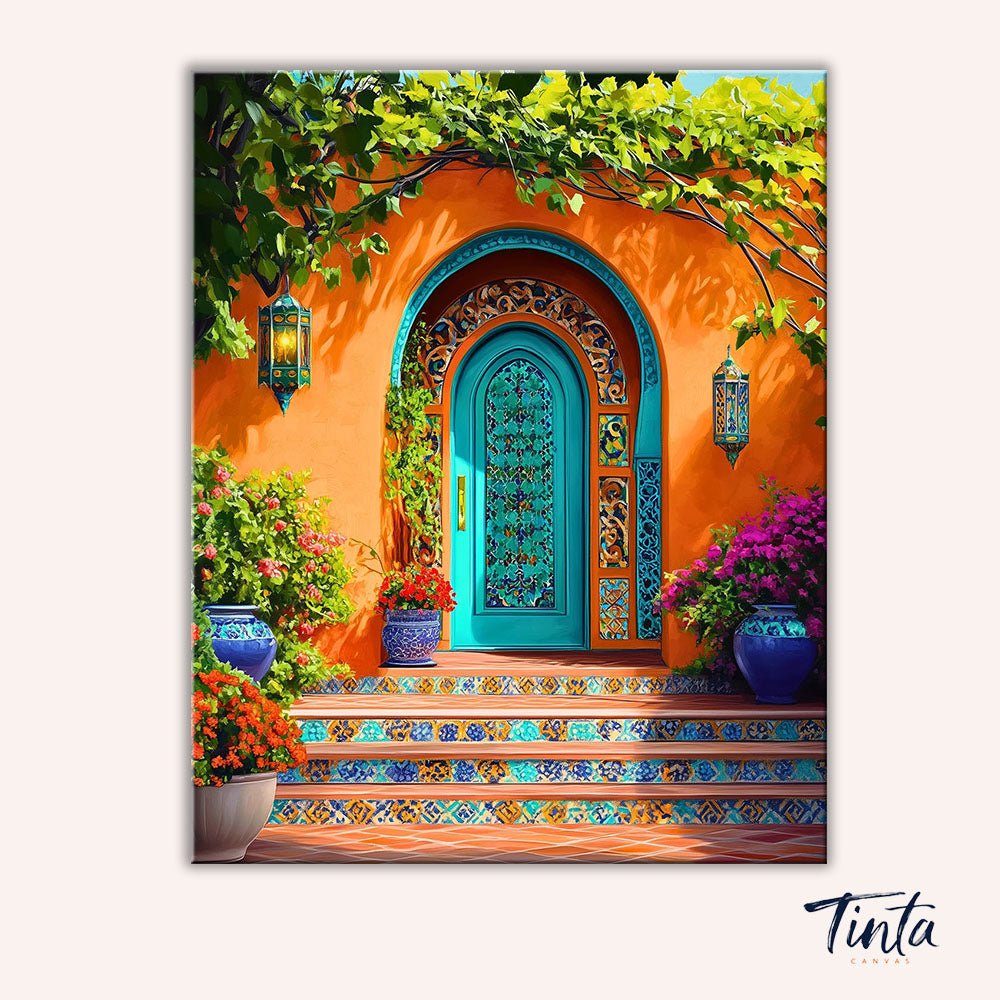 Moroccan Splendor paint by numbers kit