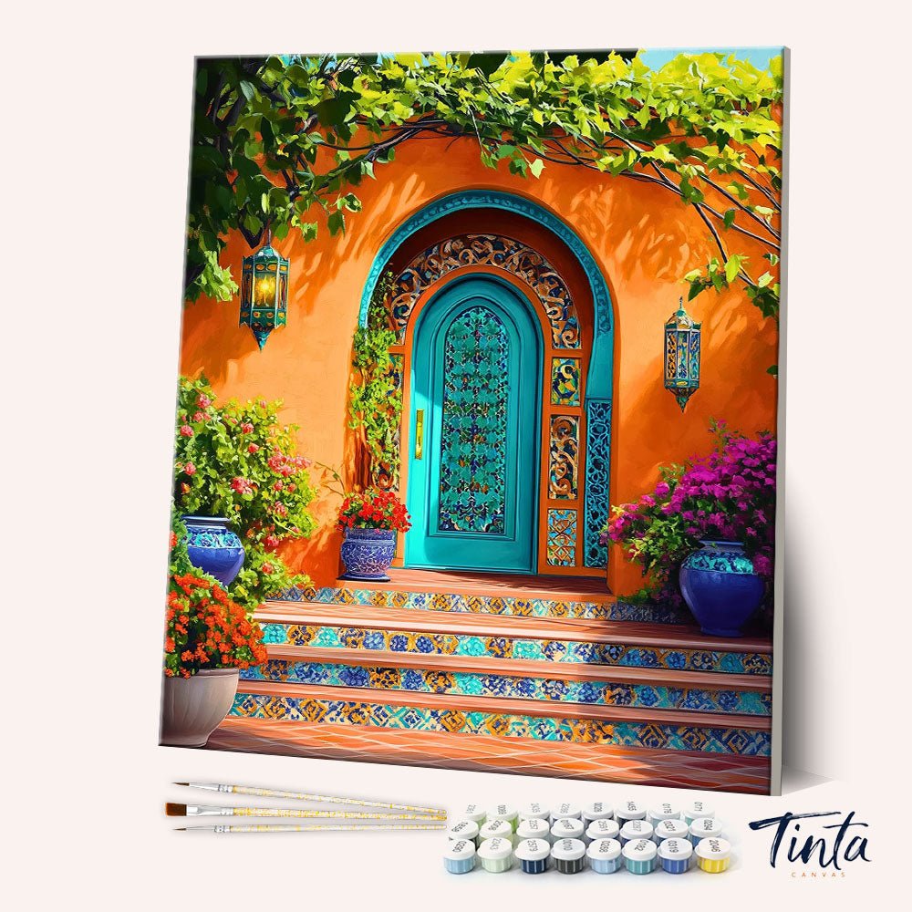 Moroccan Splendor paint by numbers kit