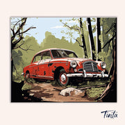 Rusted Classic paint by numbers kit