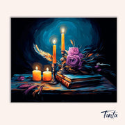Midnight Musings paint by numbers kit