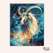 Celestial Goat paint by numbers kit