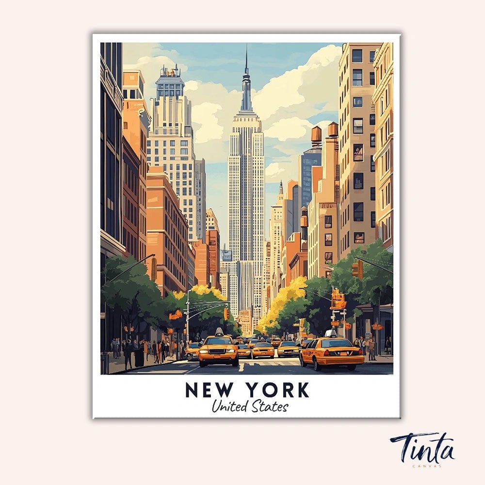 Nueva York - Póster de viaje
