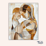 Mother & Child paint by numbers kit