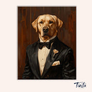 The Distinguished Gentleman paint by numbers kit