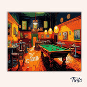 The Night Café – Vincent van Gogh paint by numbers kit
