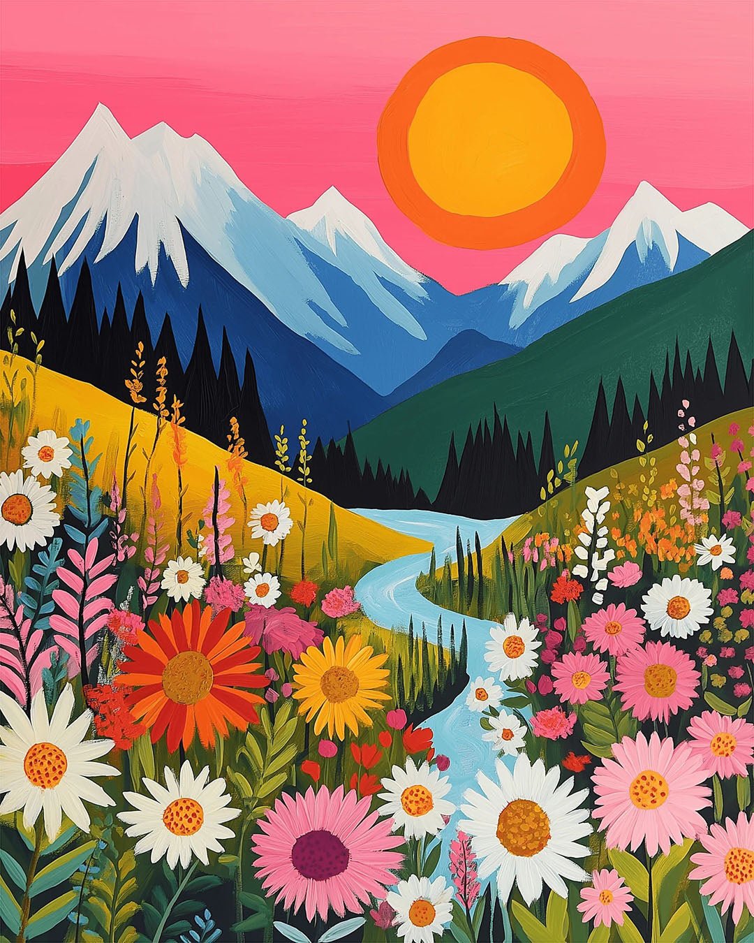 Garden of Dreams paint by numbers kit