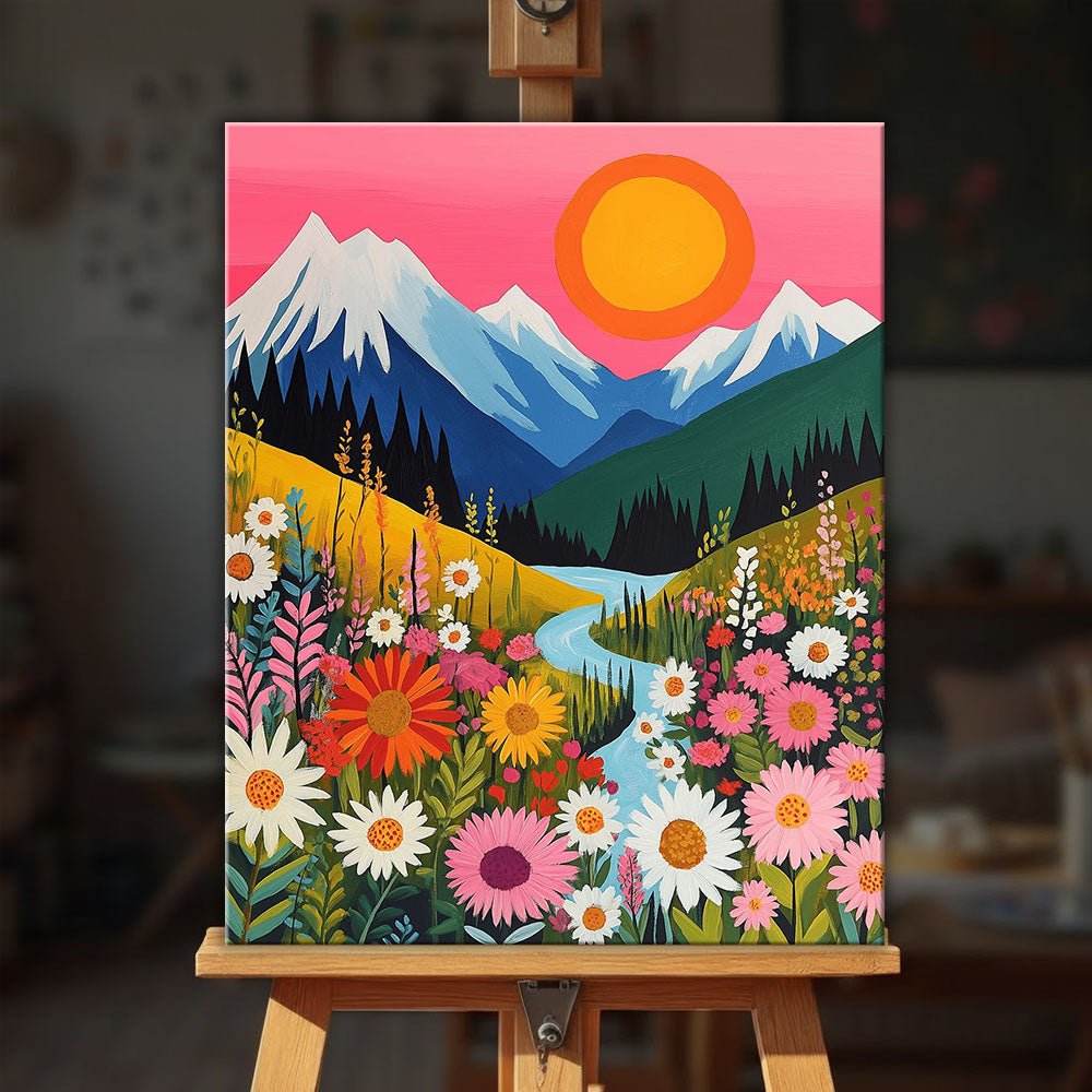 Garden of Dreams paint by numbers kit