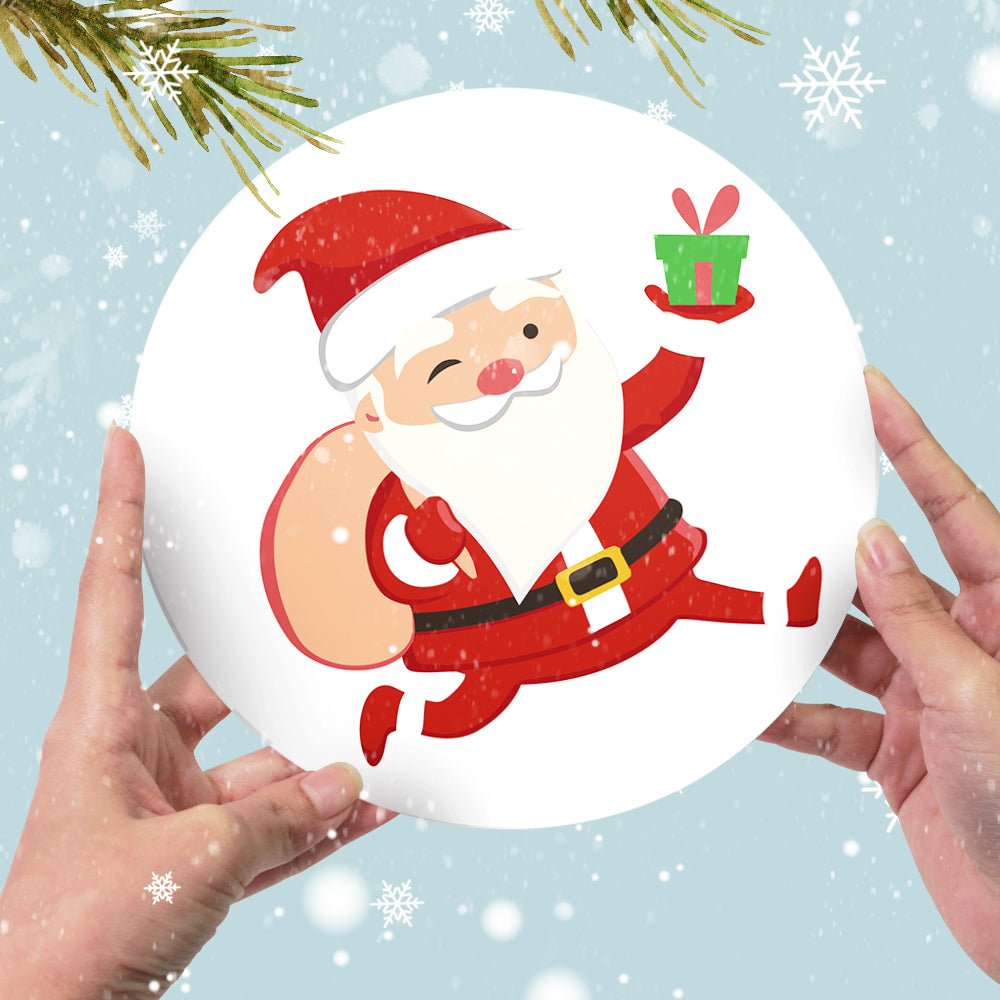 Santa’s Merry Moments (4 Pieces) paint by numbers kit