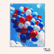 Up We Go paint by numbers kit