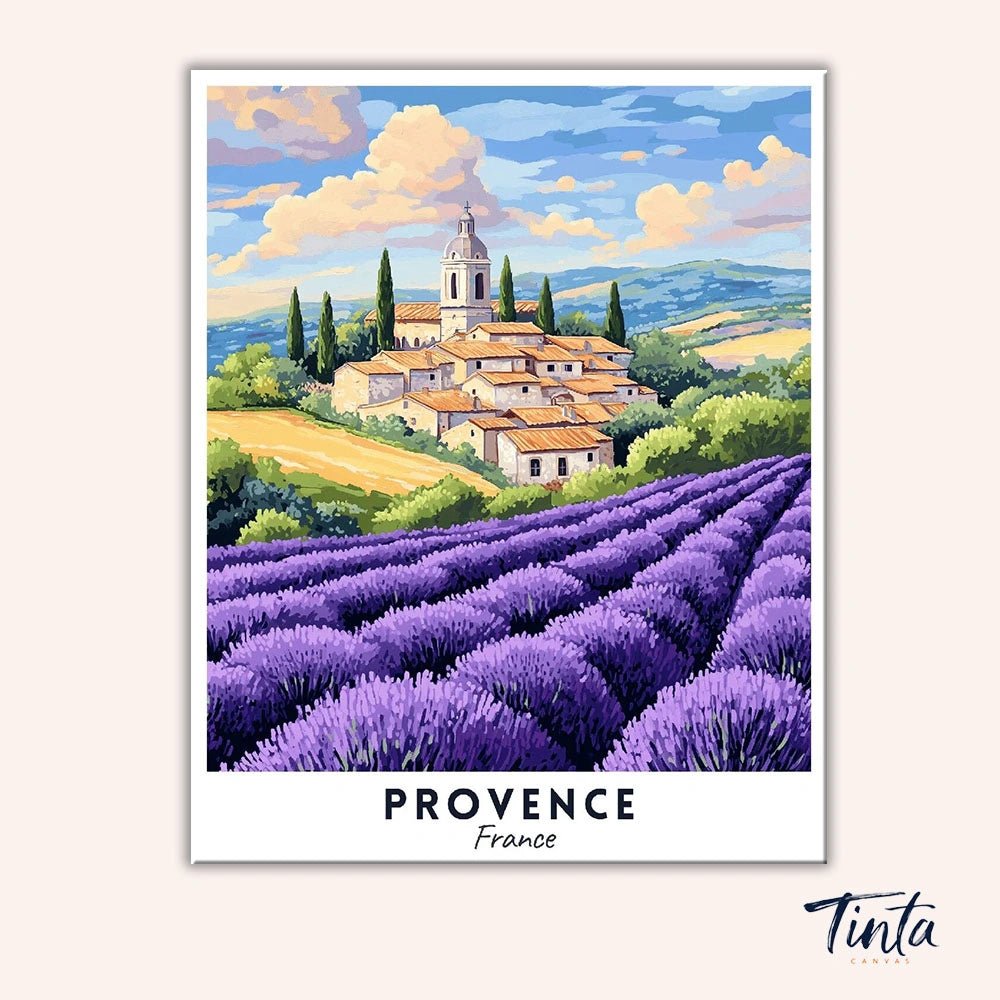 Provenza - Póster de viaje