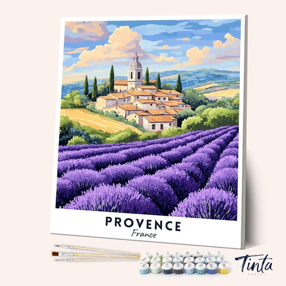 Provenza - Póster de viaje