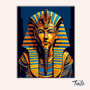 Pharaoh Ramses paint by numbers kit