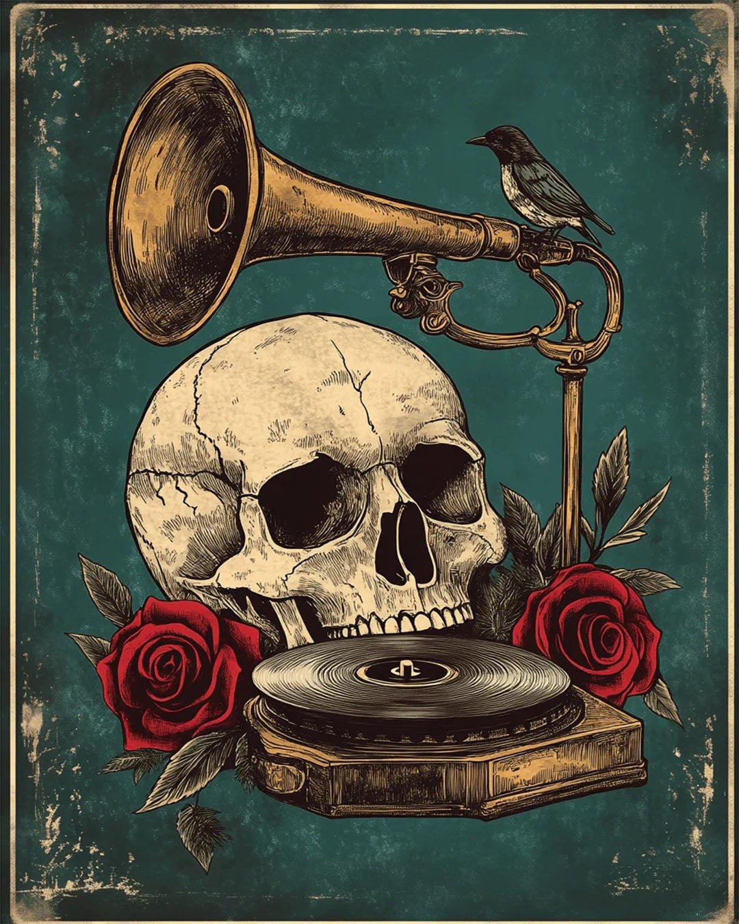 Melody of Mortality paint by numbers kit