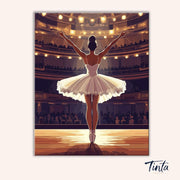 The Final Bow paint by numbers kit