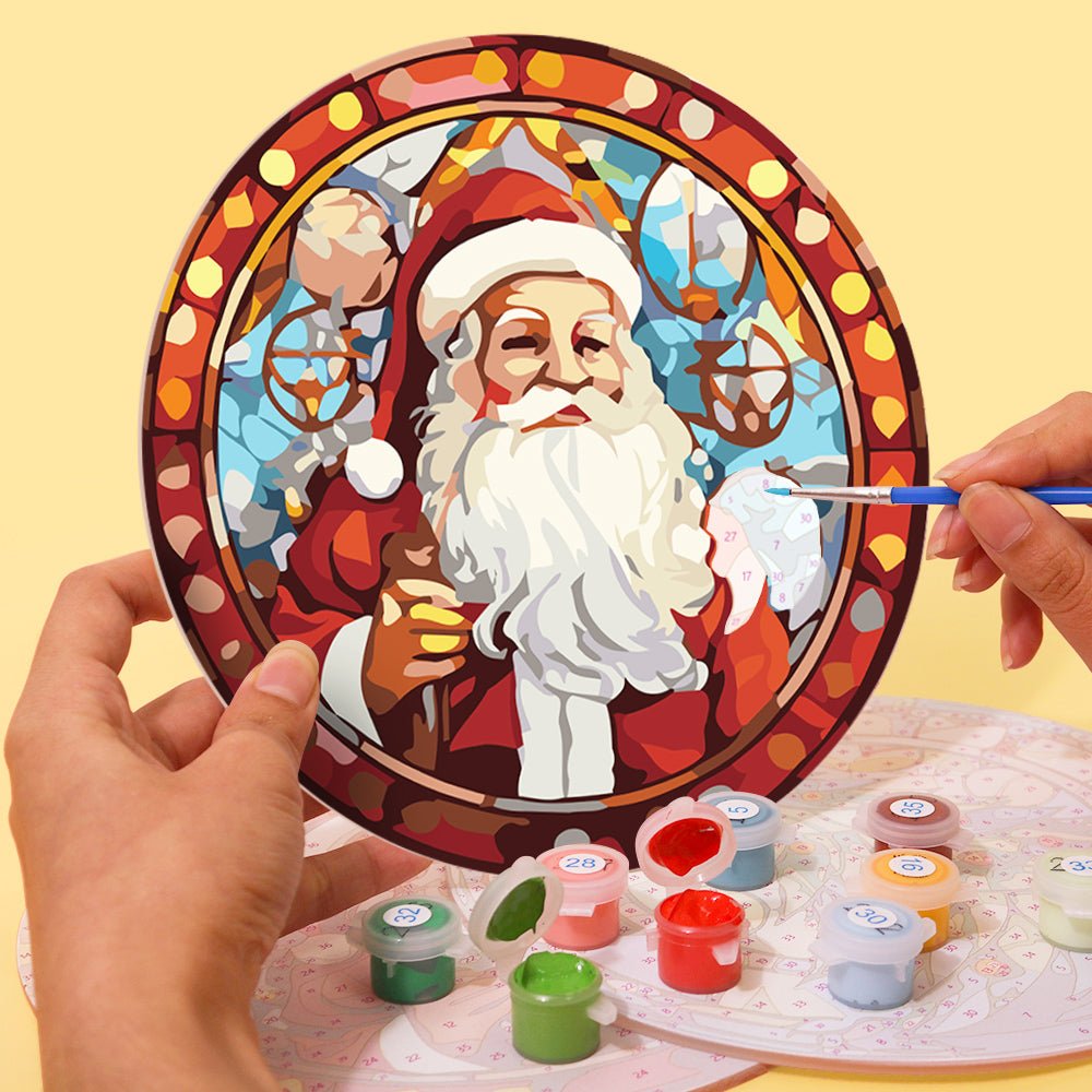 Yuletide Glow (6 Pieces) paint by numbers kit