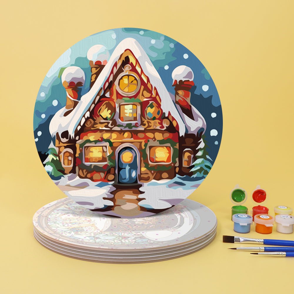 Cozy Noel (6 Pieces) paint by numbers kit