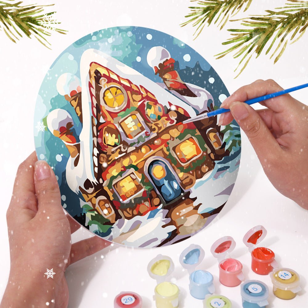 Cozy Noel (6 Pieces) paint by numbers kit