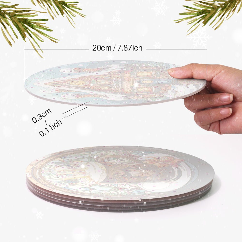Cozy Noel (6 Pieces) paint by numbers kit
