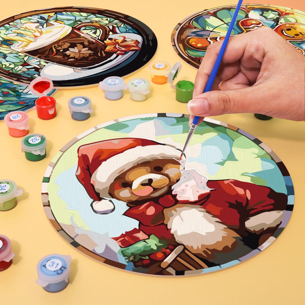 Cozy Noel (6 Pieces) paint by numbers kit