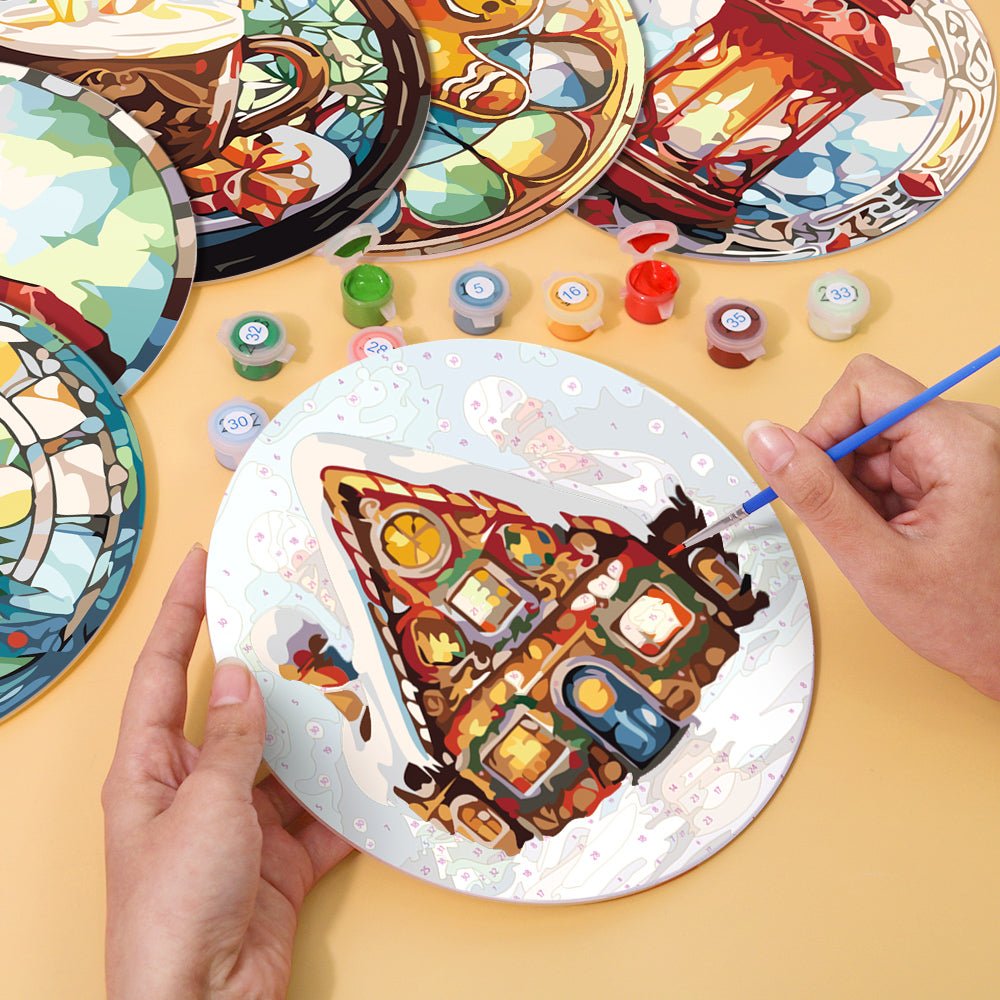 Cozy Noel (6 Pieces) paint by numbers kit