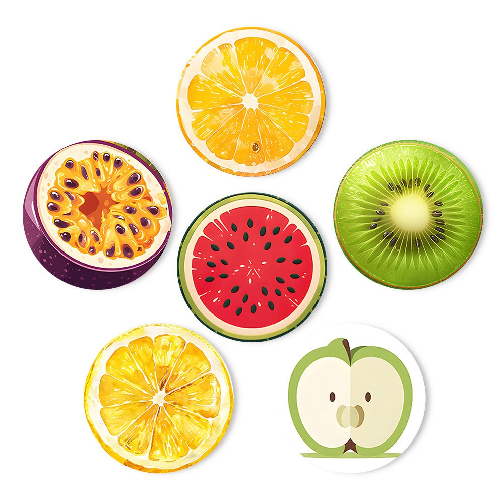 Citrus Pop (6 Pieces) paint by numbers kit