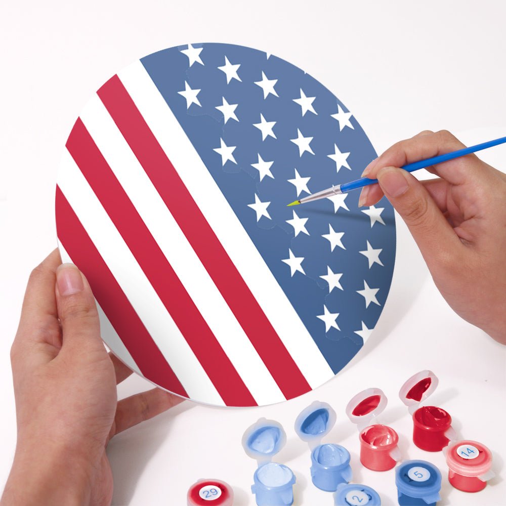 Liberty Stripes (6 Pieces) paint by numbers kit