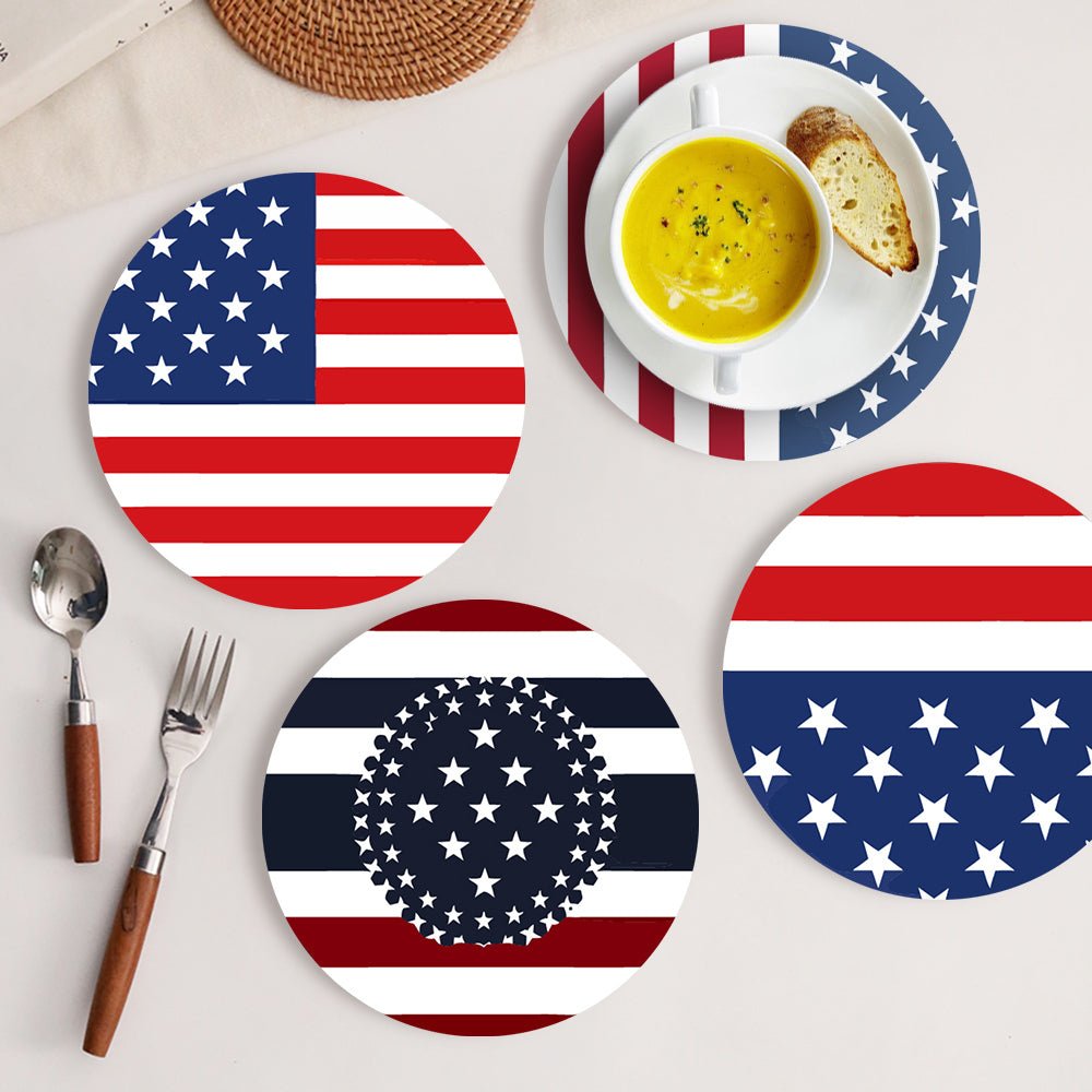 Liberty Stripes (6 Pieces) paint by numbers kit