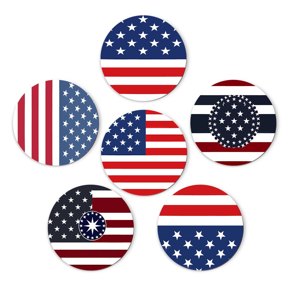 Liberty Stripes (6 Pieces) paint by numbers kit