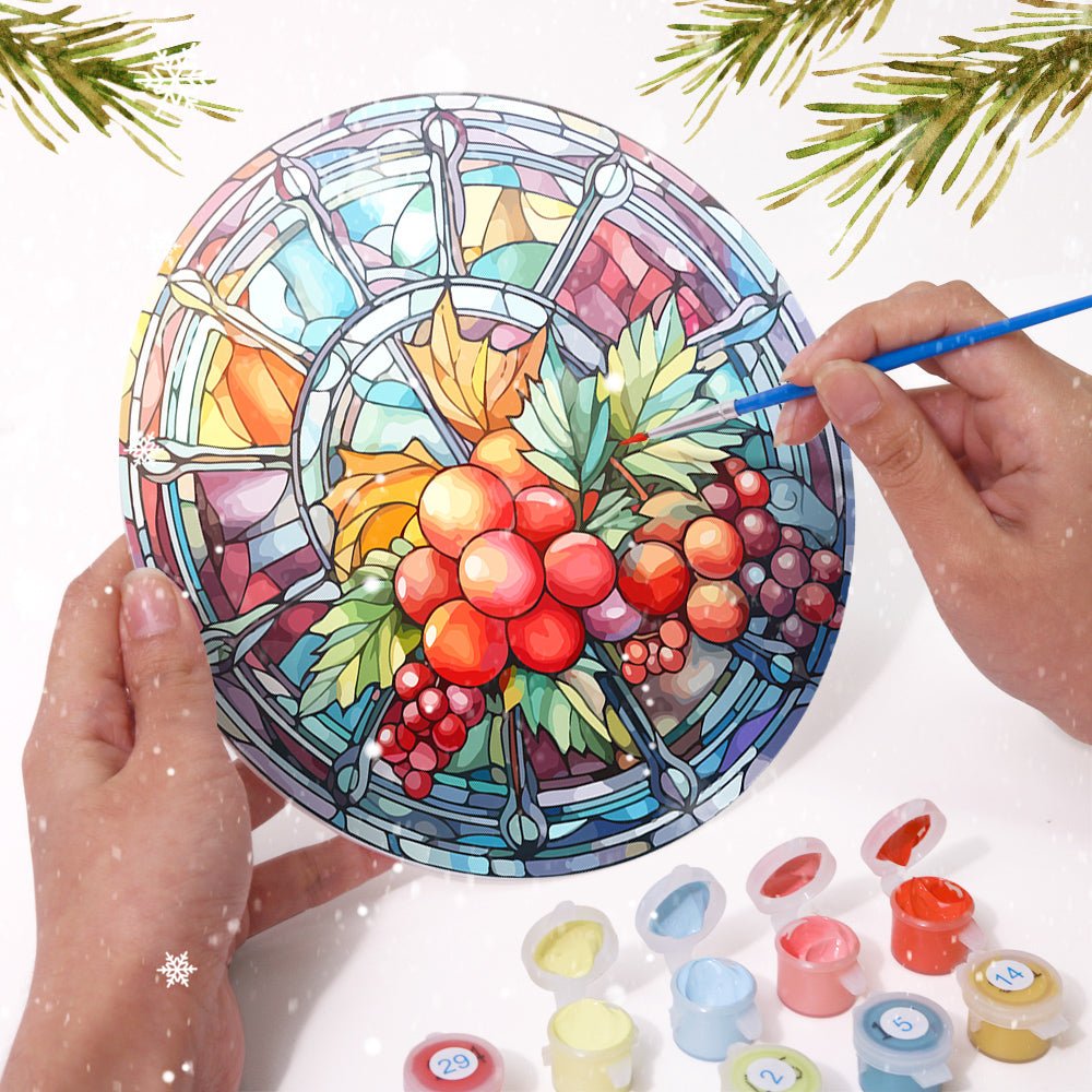 Luminous Seasons (4 Pieces) paint by numbers kit