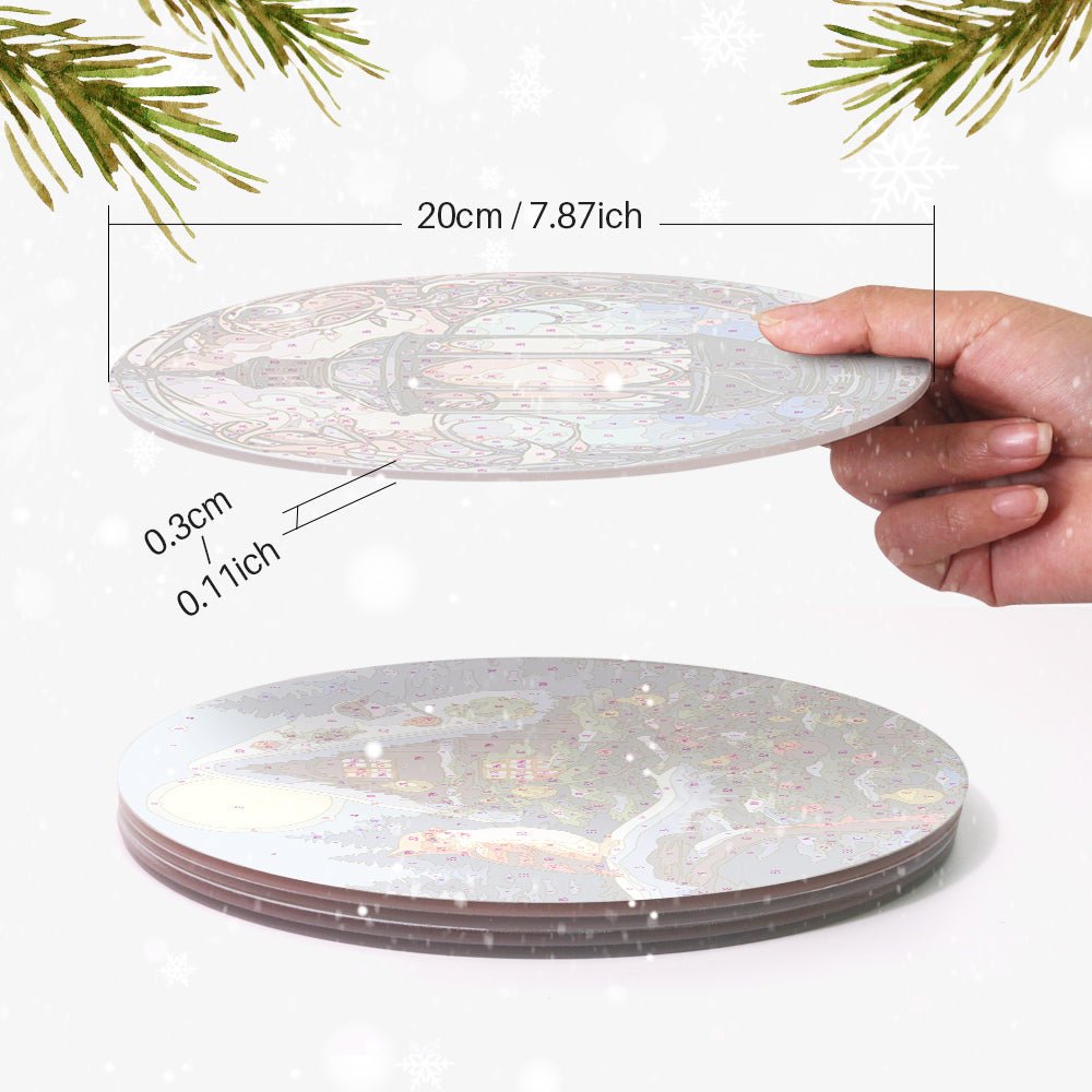 Luminous Seasons (4 Pieces) paint by numbers kit