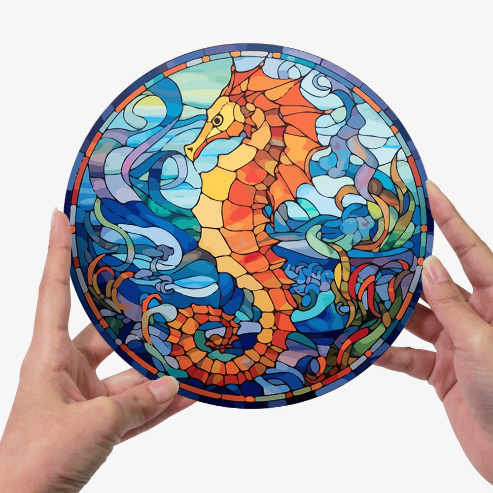 Ocean Mosaic (4 Pieces) paint by numbers kit
