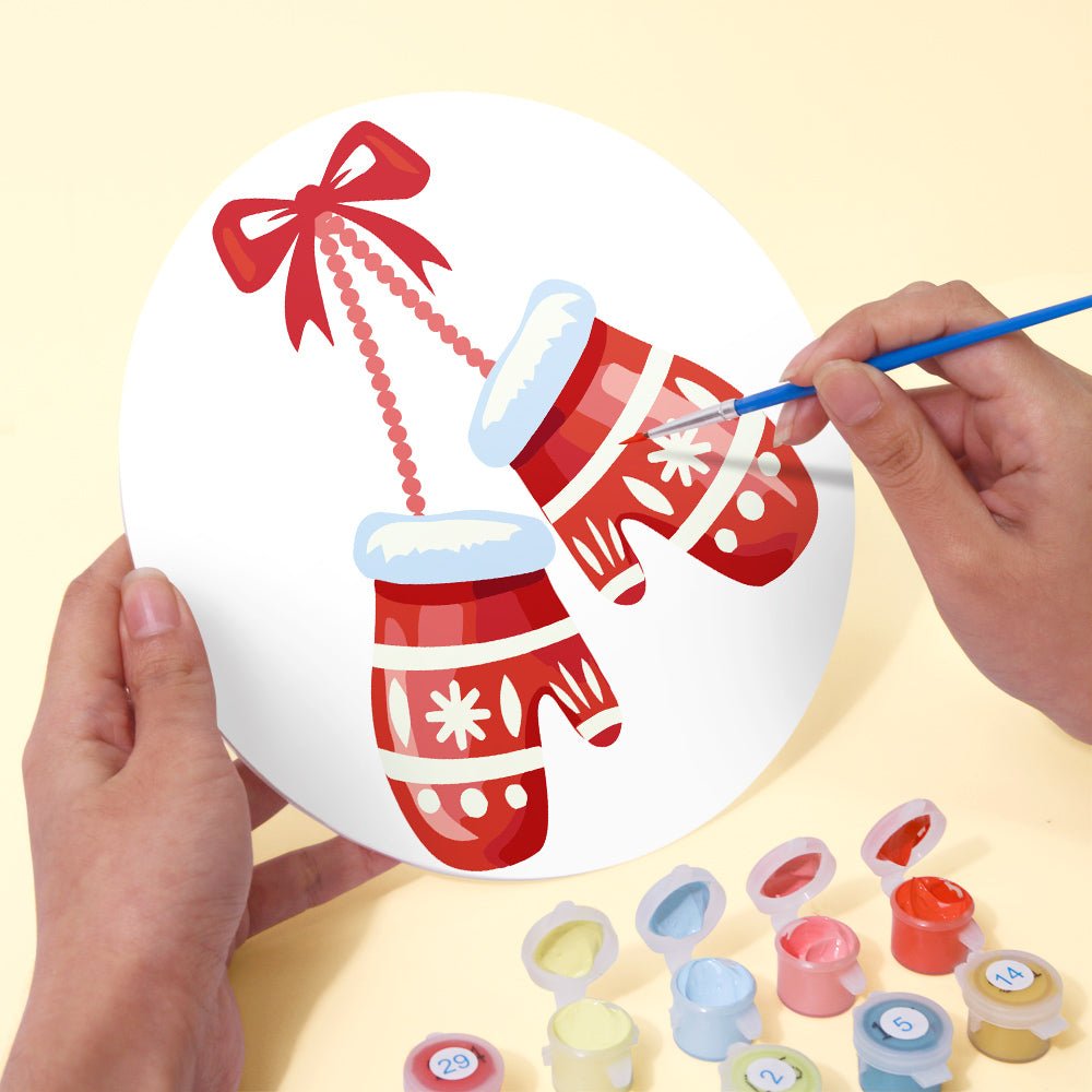 Holiday Cheer (4 Pieces) paint by numbers kit