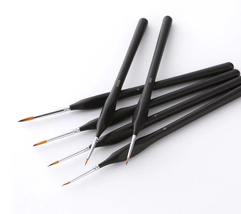 Precision Detail Paint Brush Set (6 Pieces) paint by numbers kit