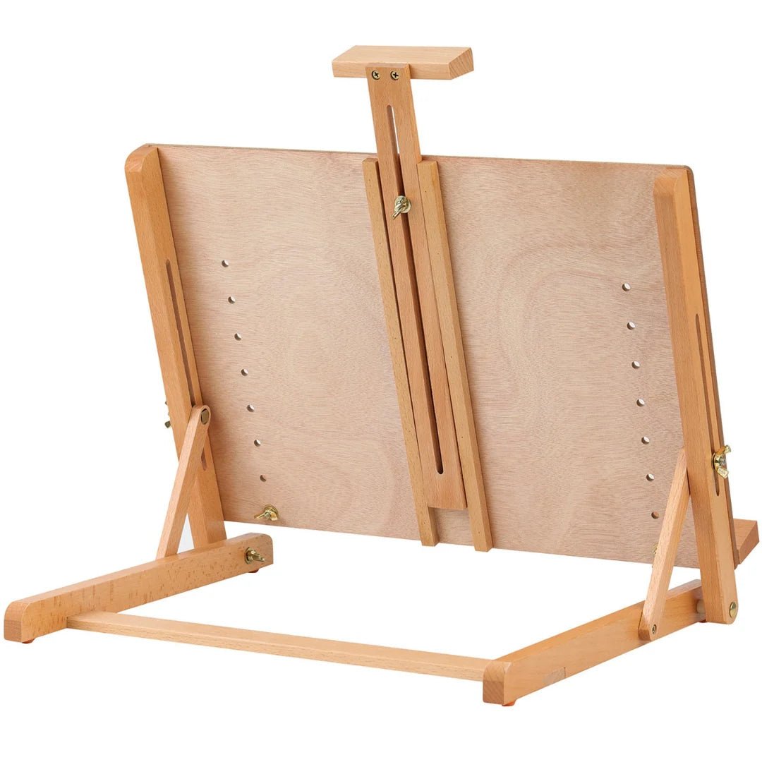 Adjustable Wooden Tabletop Painting Easel paint by numbers kit