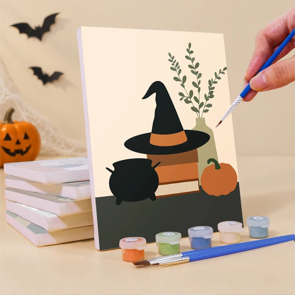 Autumn After Dark - Mini Paint by Numbers (6 Pieces) paint by numbers kit