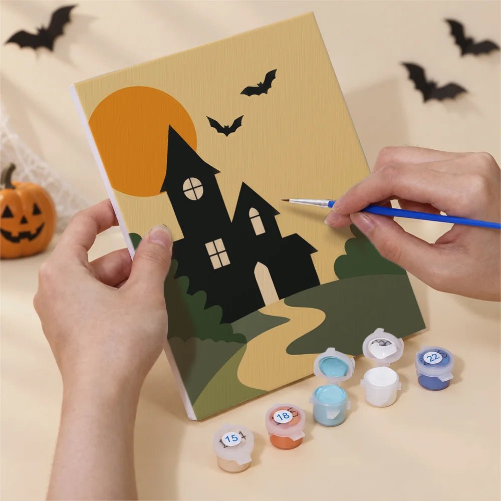 Autumn After Dark - Mini Paint by Numbers (6 Pieces) paint by numbers kit