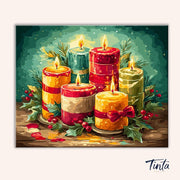 Candle Union paint by numbers kit