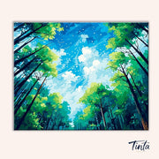 Canopy Skies paint by numbers kit