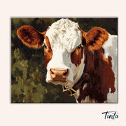 Cattle Portrait paint by numbers kit