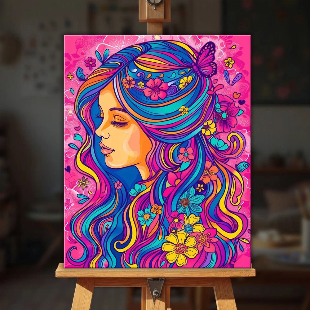 Colors of Her Soul paint by numbers kit