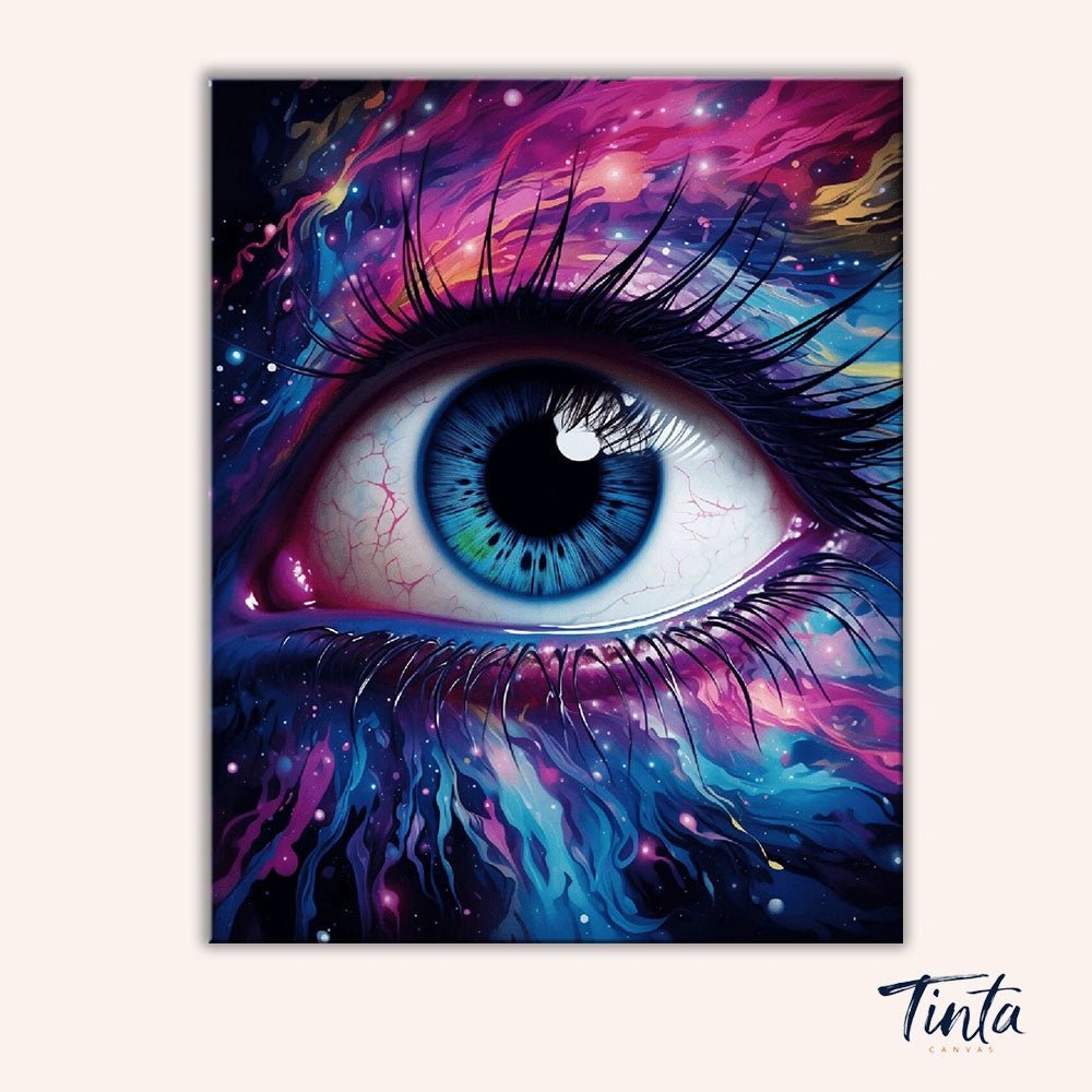 Cosmic Vision paint by numbers kit