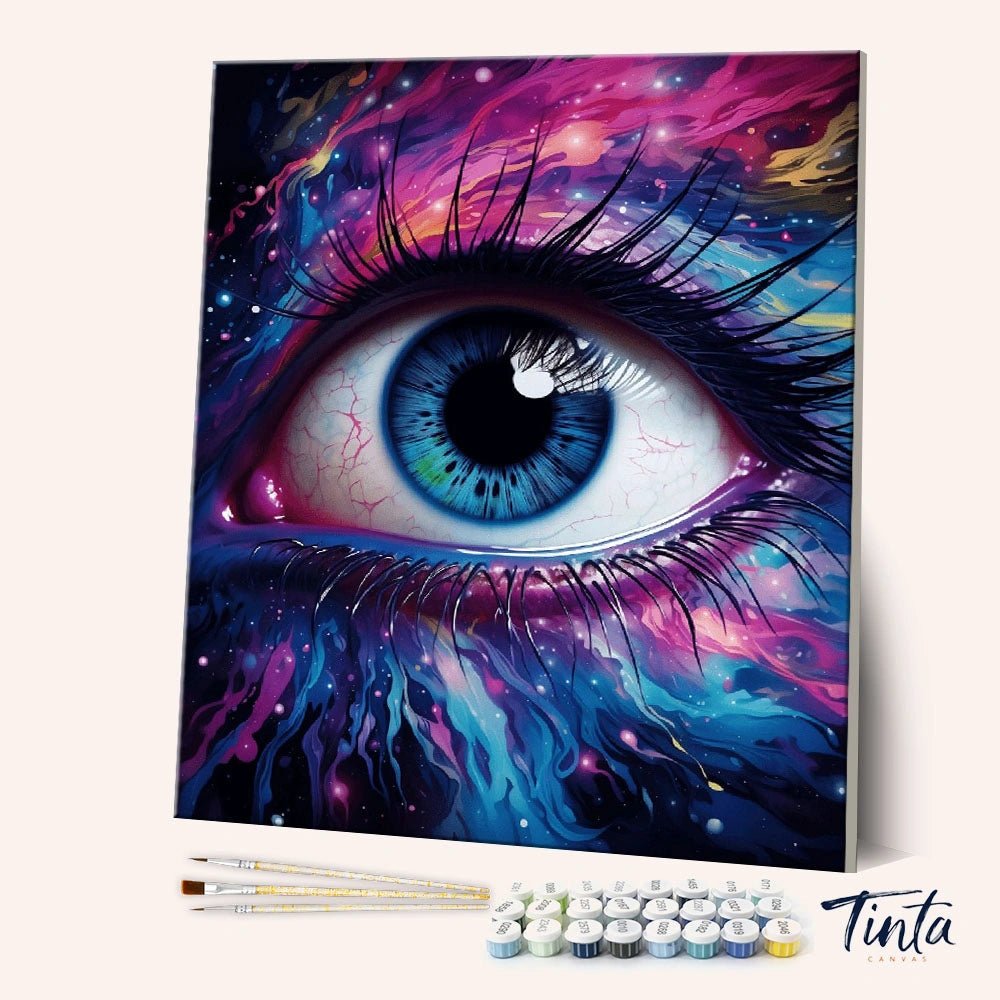Cosmic Vision paint by numbers kit