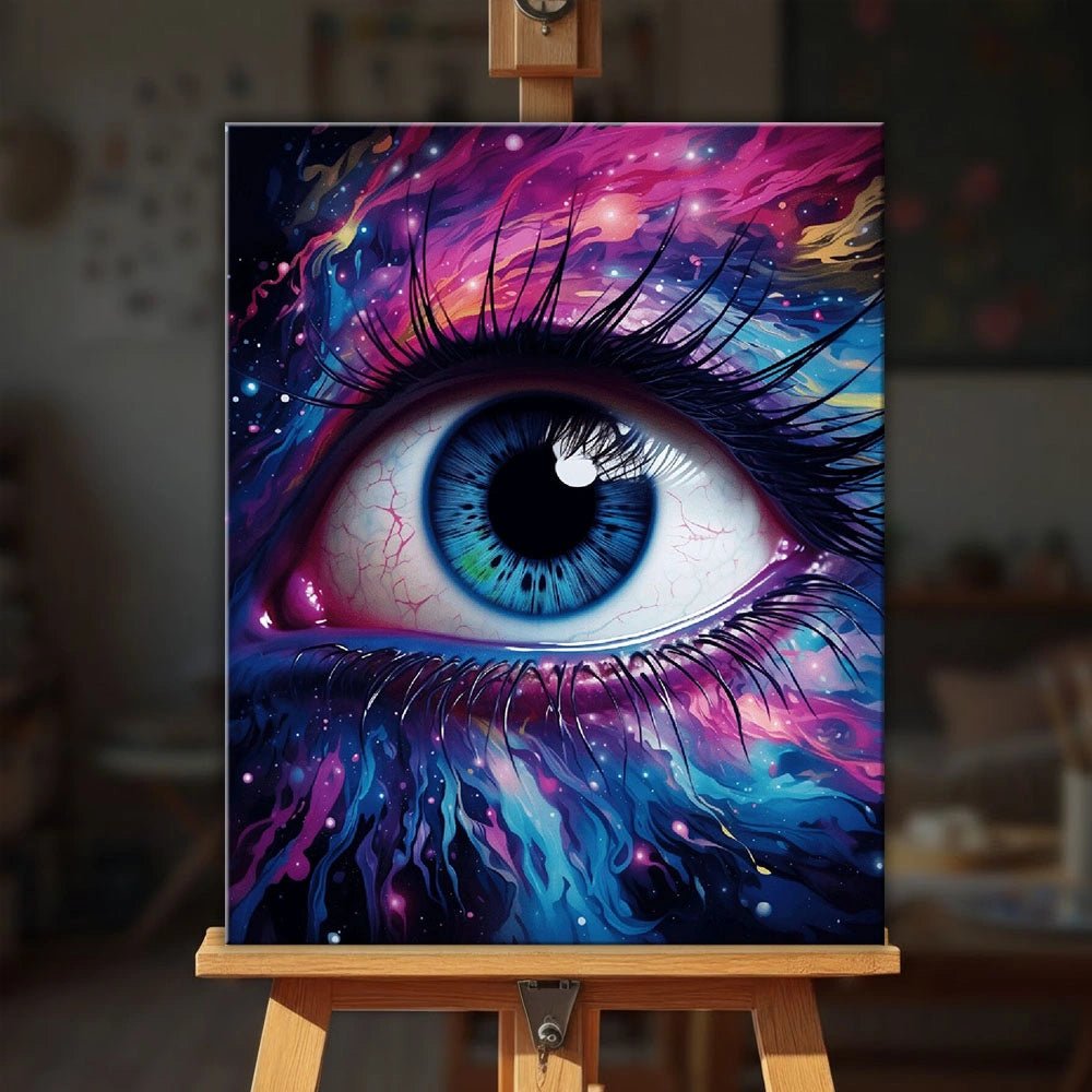 Cosmic Vision paint by numbers kit