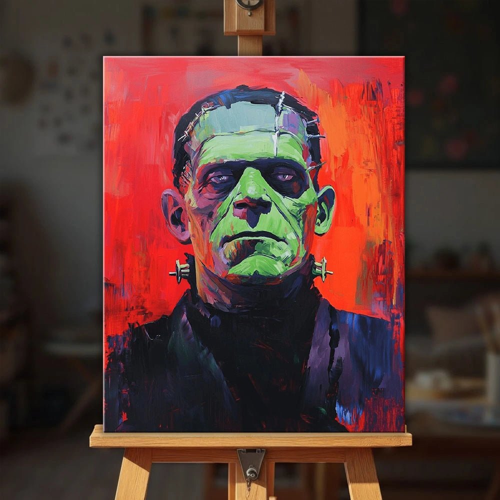 Frankenstein's Monster paint by numbers kit